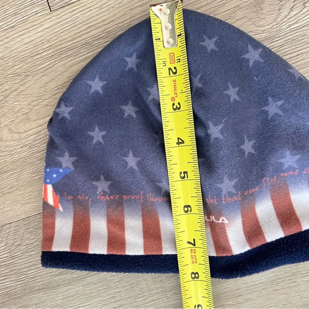 Ski Hat Beanie Fleece Stars & Stripes Hiking Winter sports